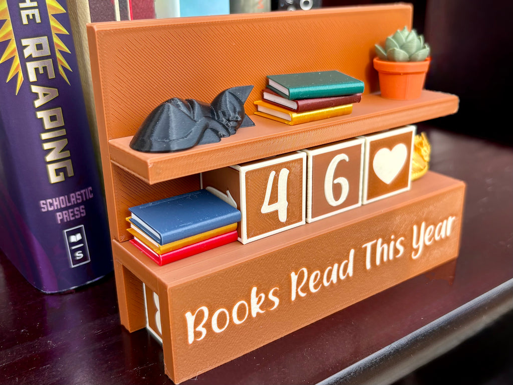 Books Read This Year Counter Set