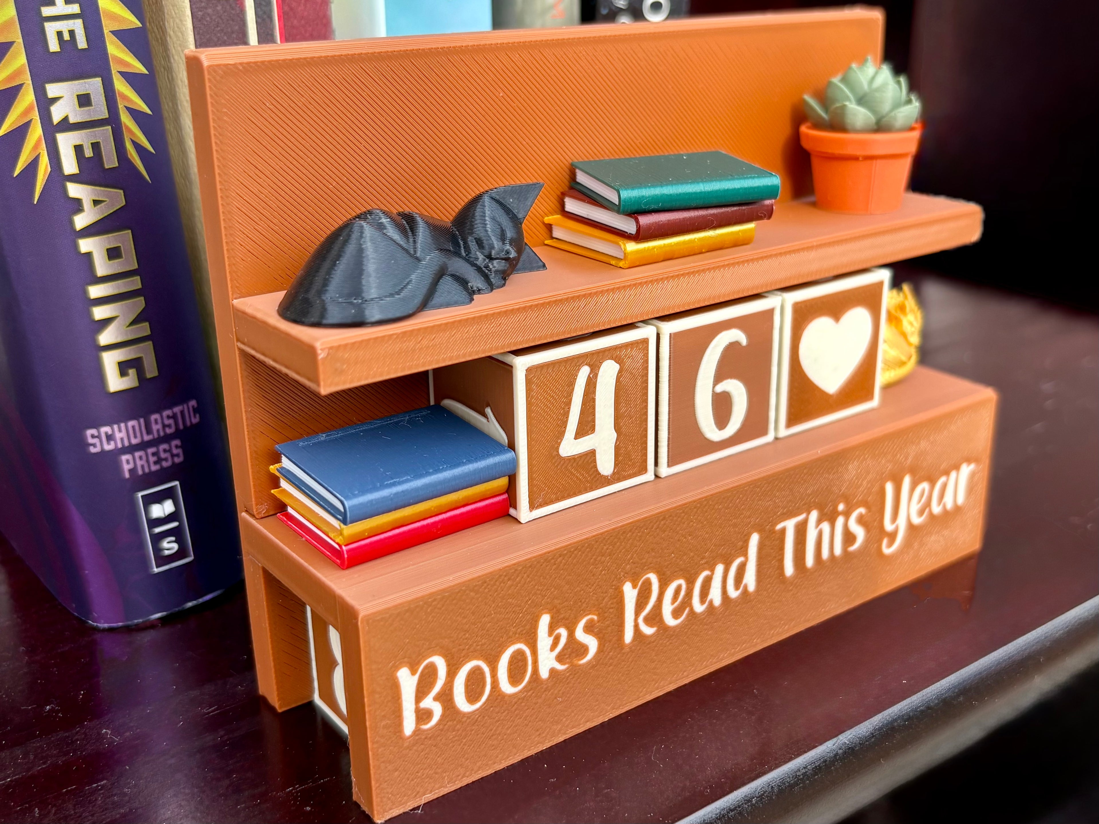 Books Read This Year Counter Set