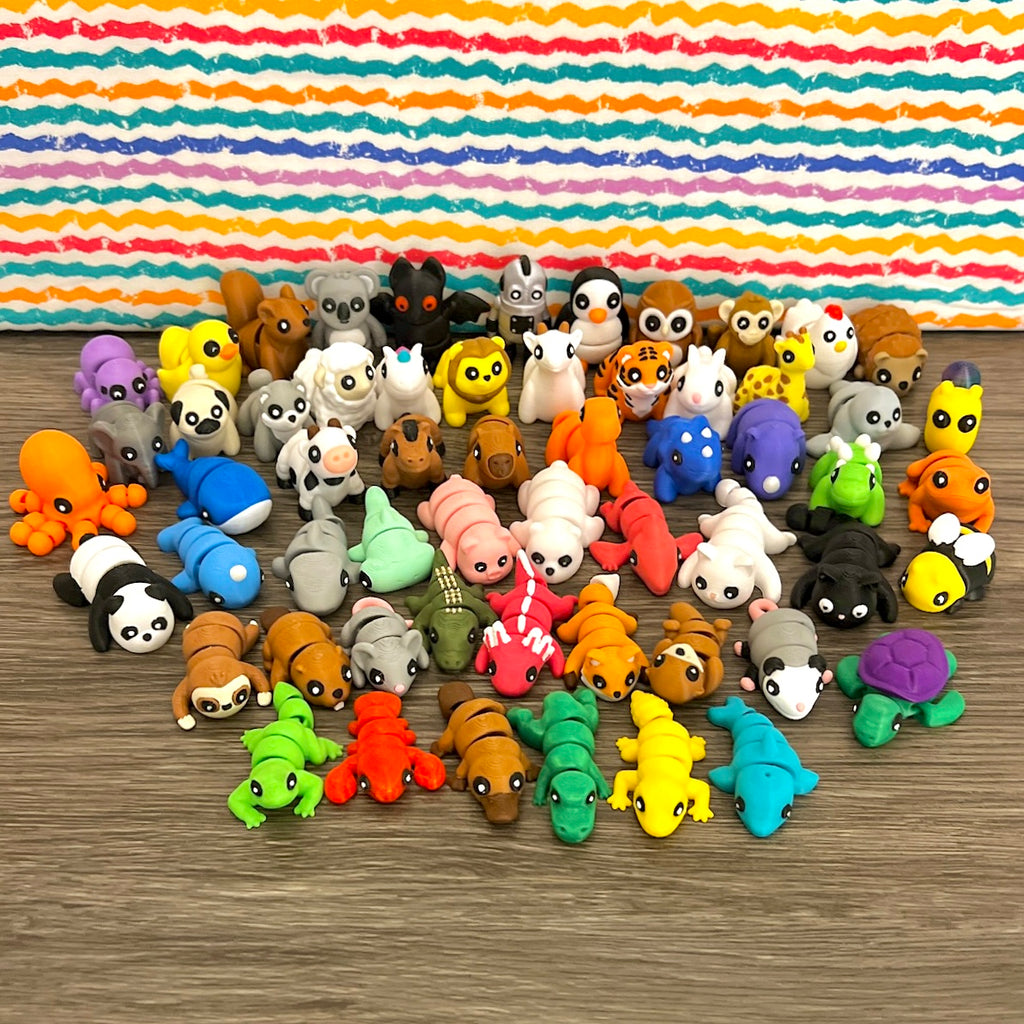 Mini Movers – Articulated Pocket Fidget Creatures