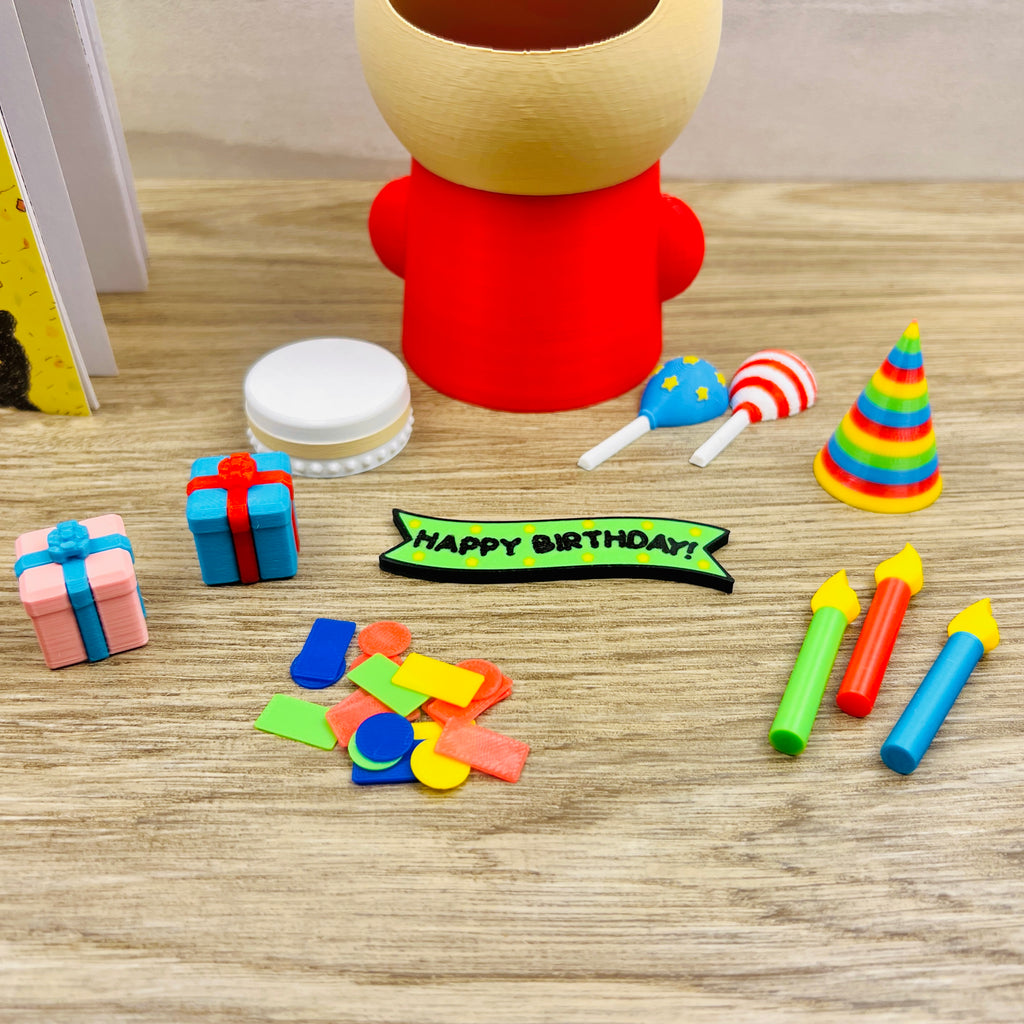 There Was An Old Lady Who Swallowed A Birthday Cake Read-Along Set