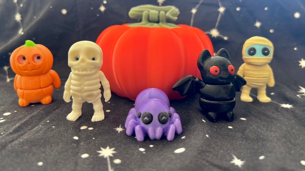 Halloween Pumpkin Playset - Mini Movers Accessory