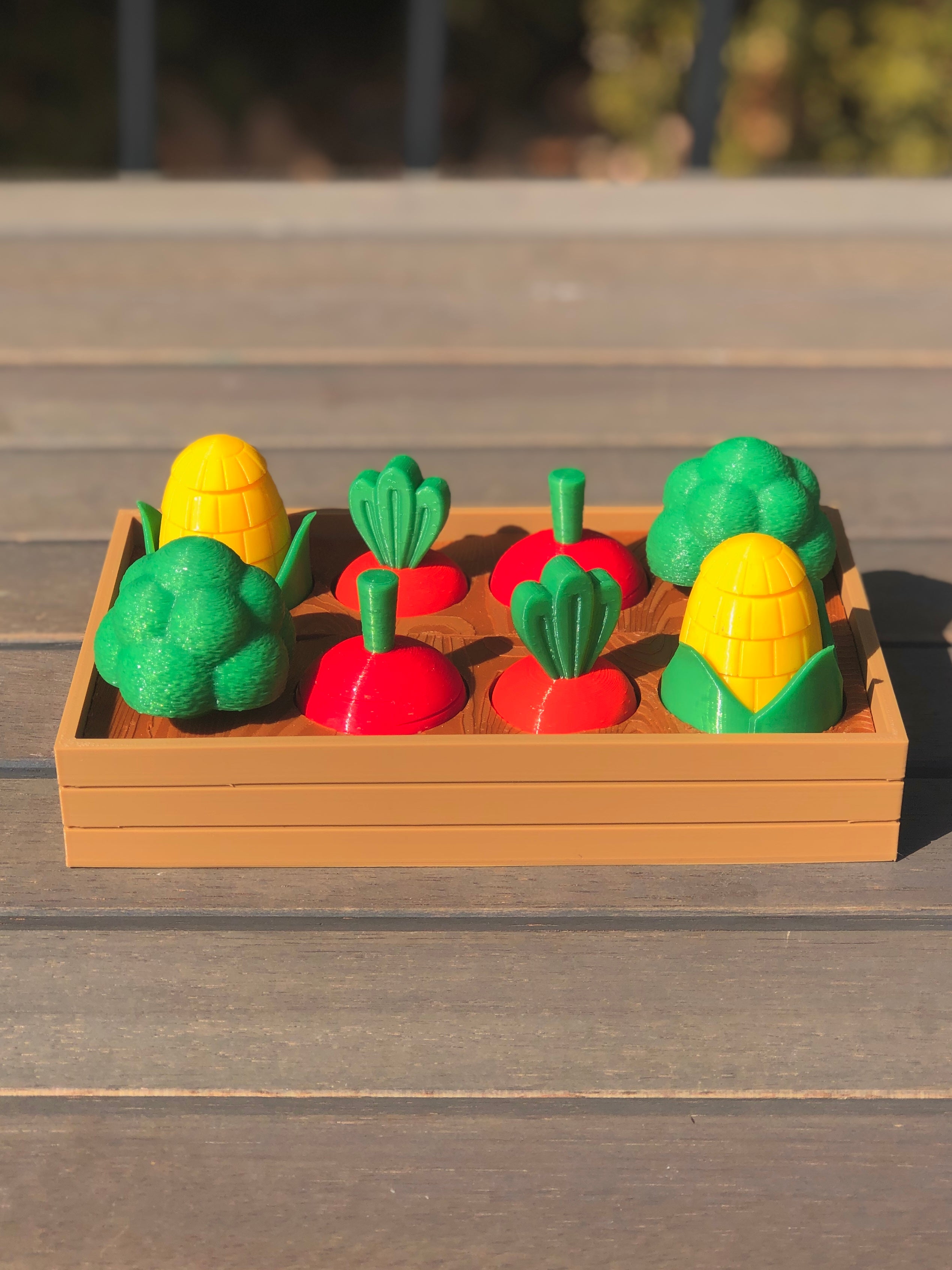 Personizable Veggie Garden Fidget Toy Set