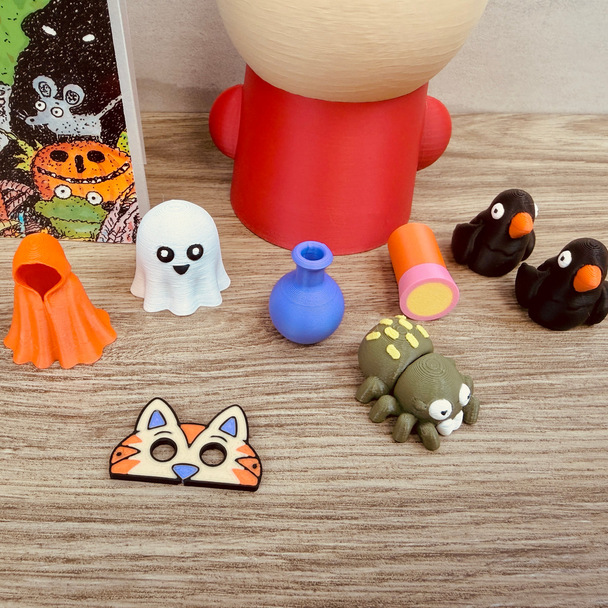 There Was An Old Lady Who Swallowed A Ghost Read-Along Set (Halloween)