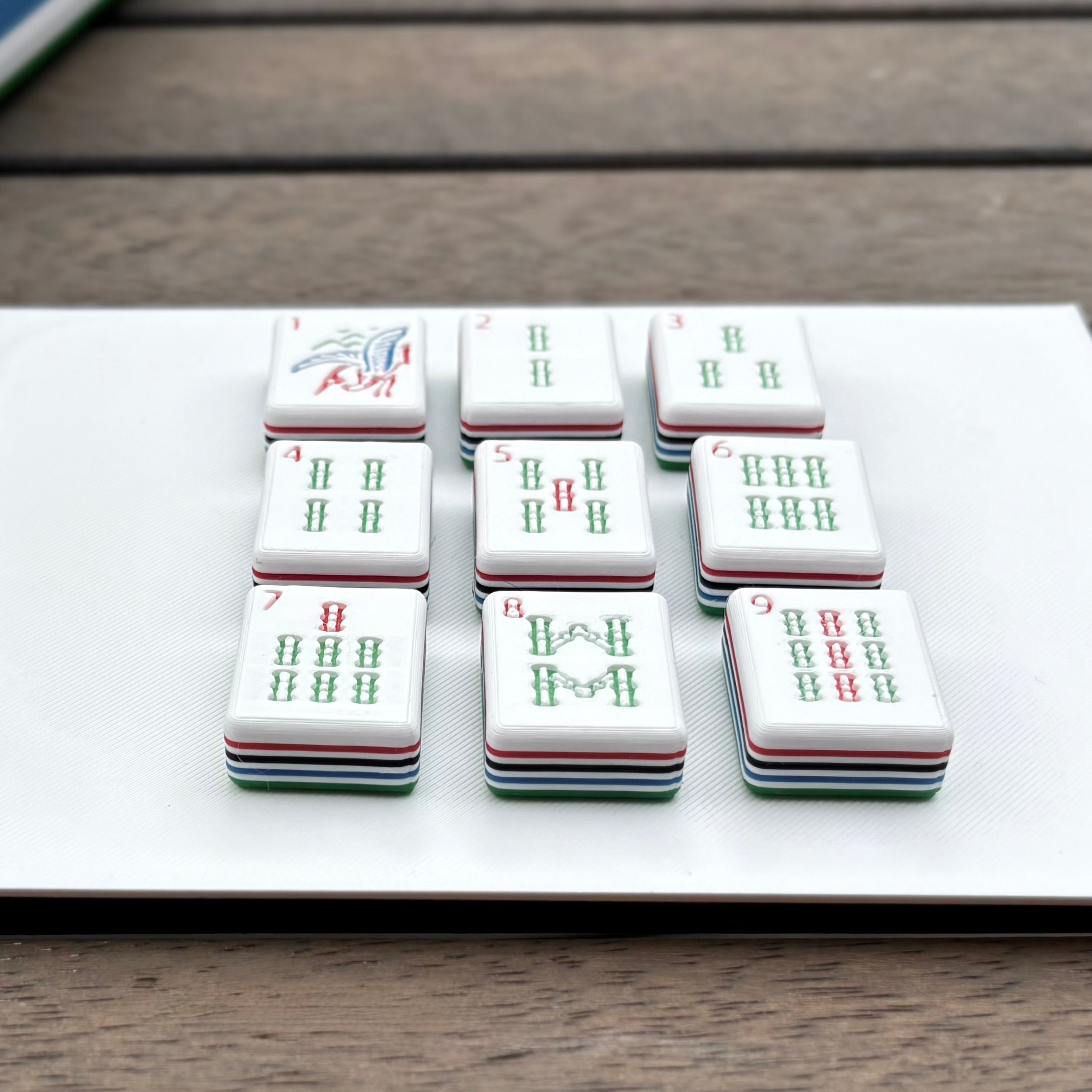 Complete American Mahjong Set with Storage Box Included