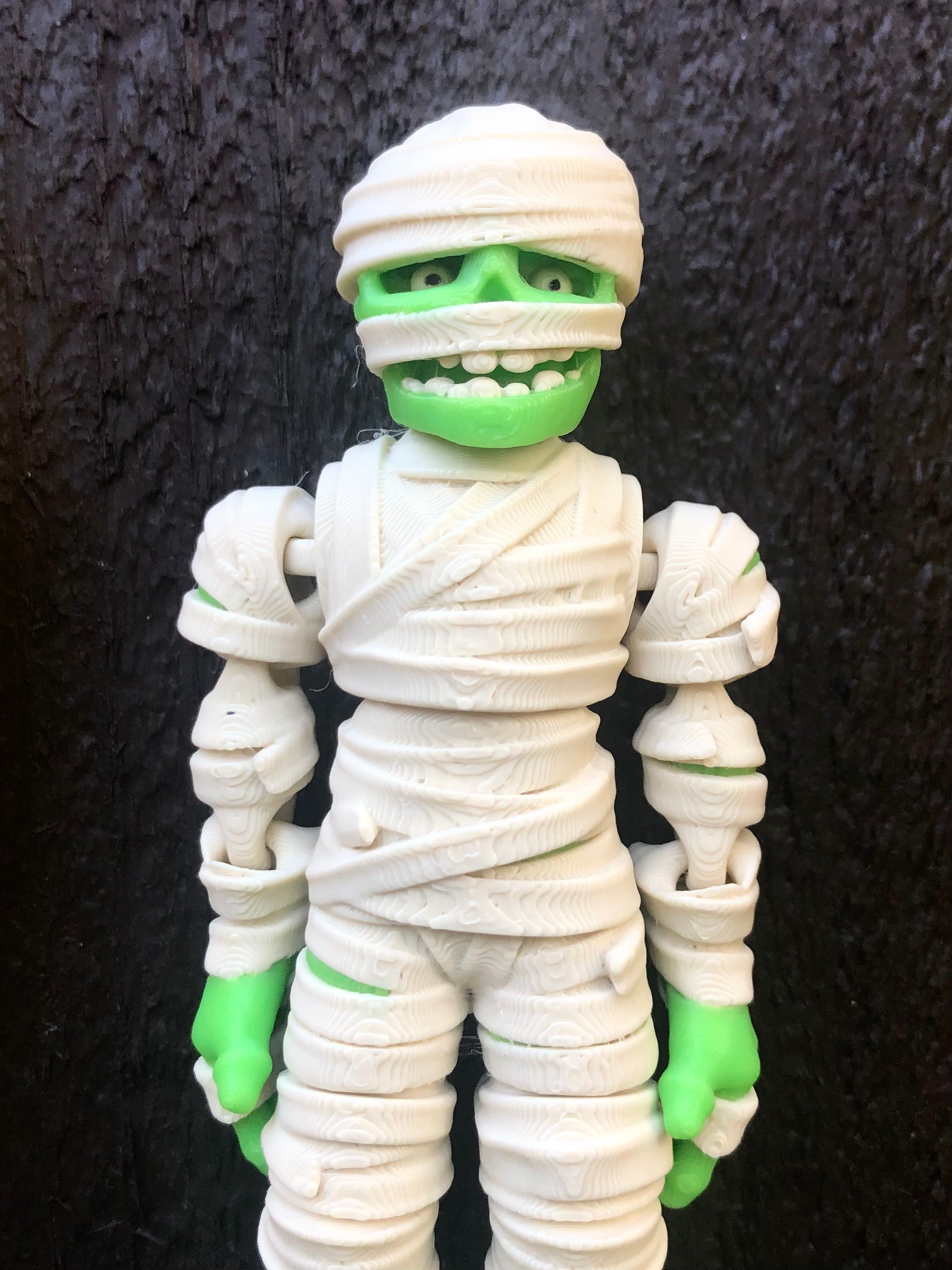 Flexible Mummy and Sarcophagus set