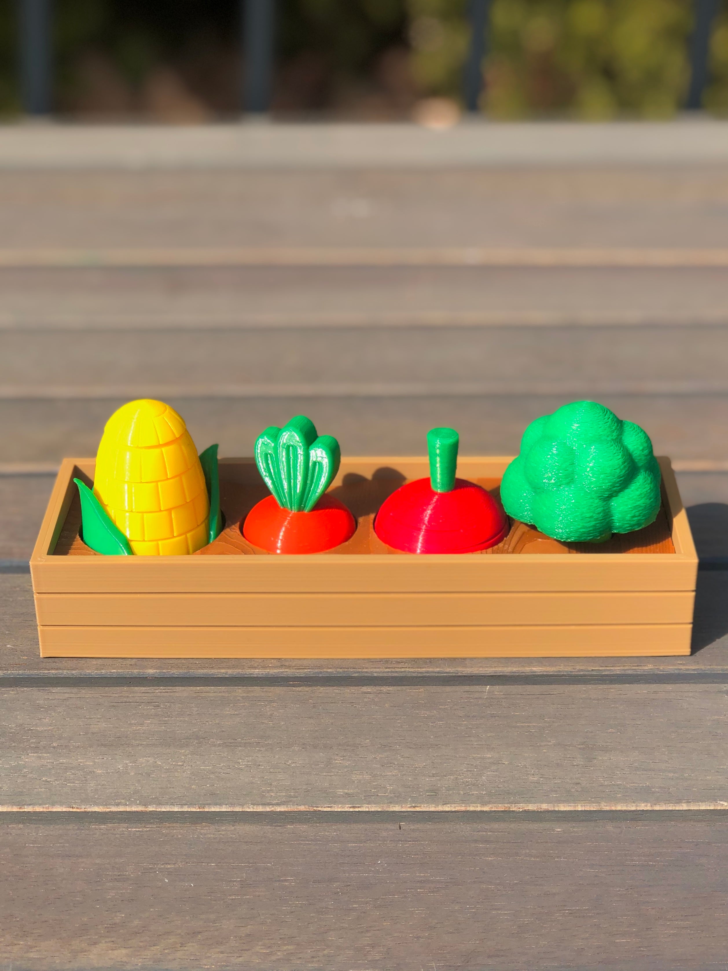 Personizable Veggie Garden Fidget Toy Set