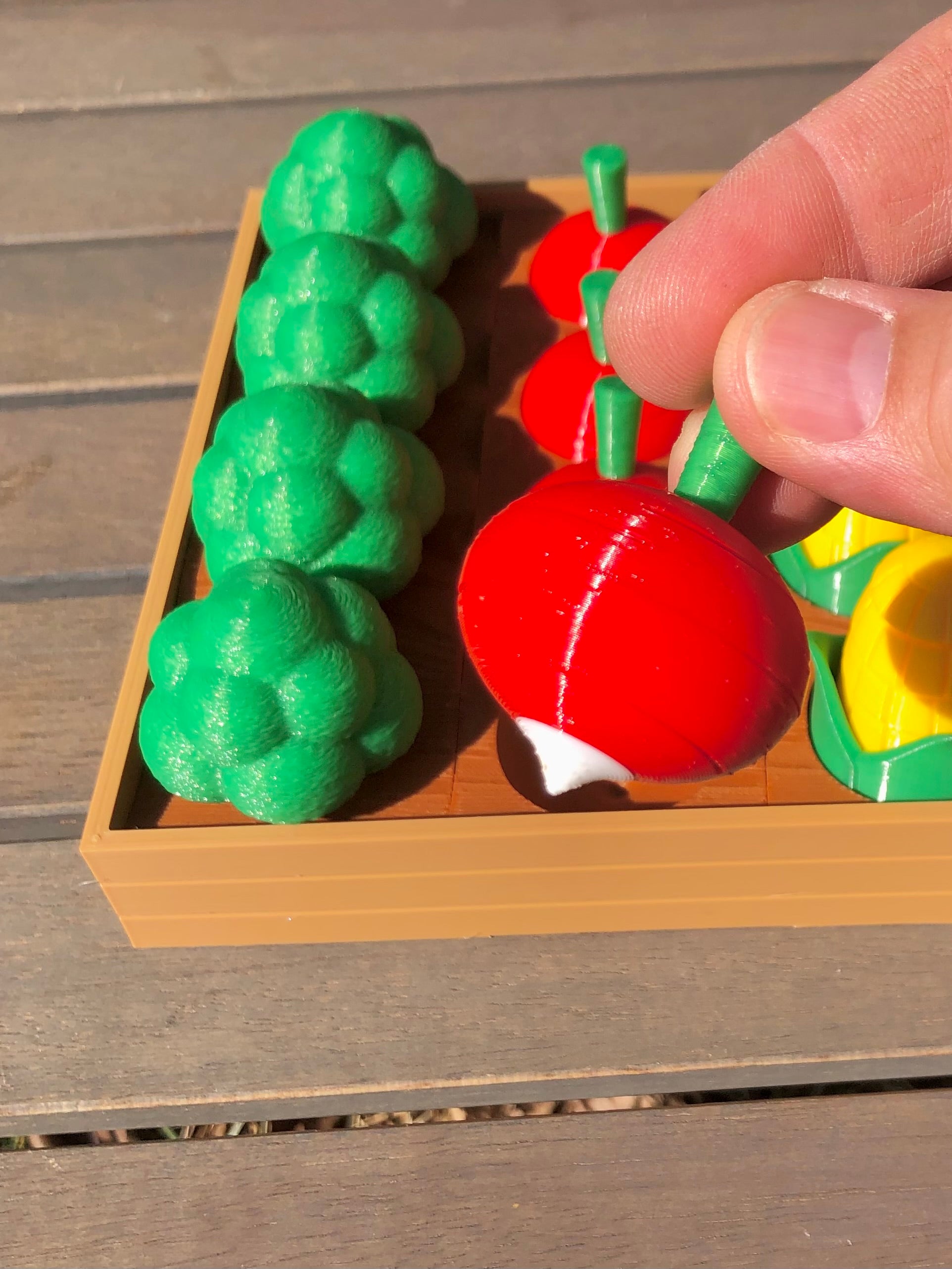 Personizable Veggie Garden Fidget Toy Set