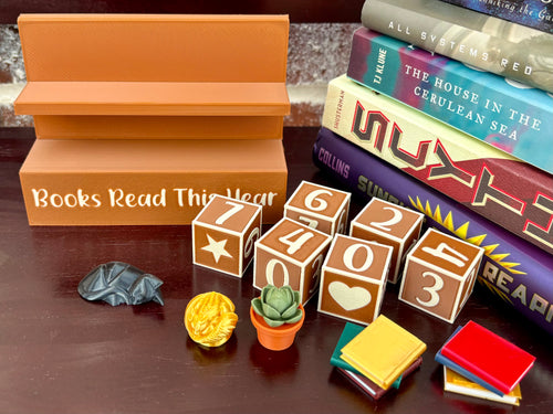 Books Read This Year Counter Set