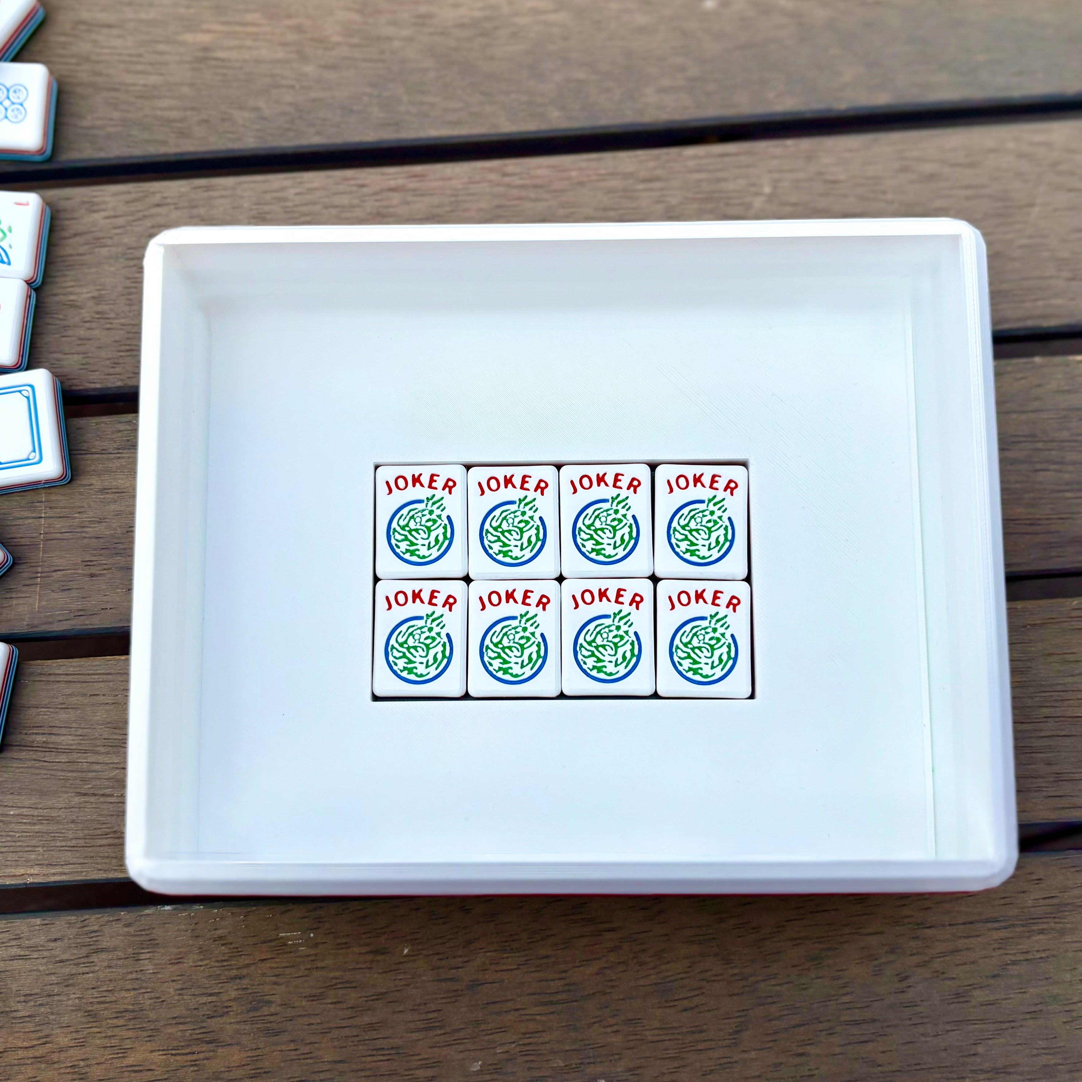 Complete American Mahjong Set with Storage Box Included