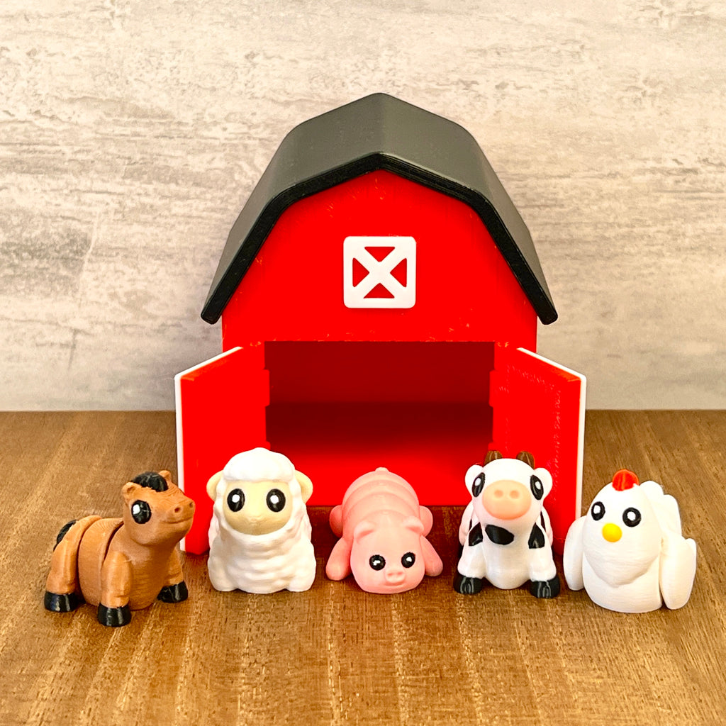 Barn Playset - Mini Movers Accessory