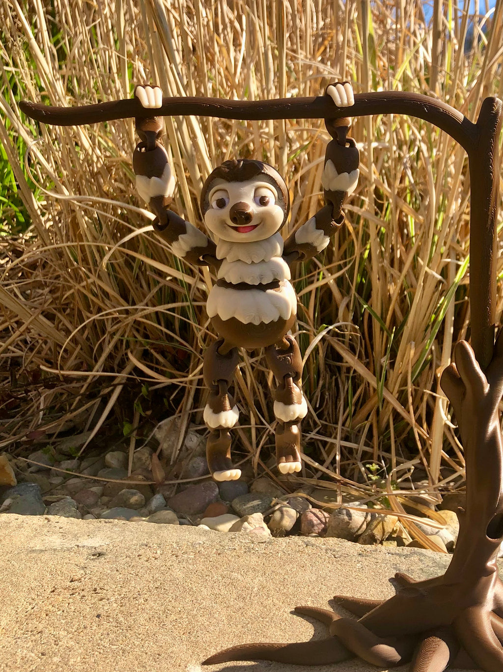 Sloth with Tree