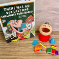 There Was An Old Lady Who Swallowed Some Books Read-Along Set (Back to School)