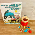 There Was An Old Lady Who Swallowed A Shark Read-Along Set (Summer/Pool)