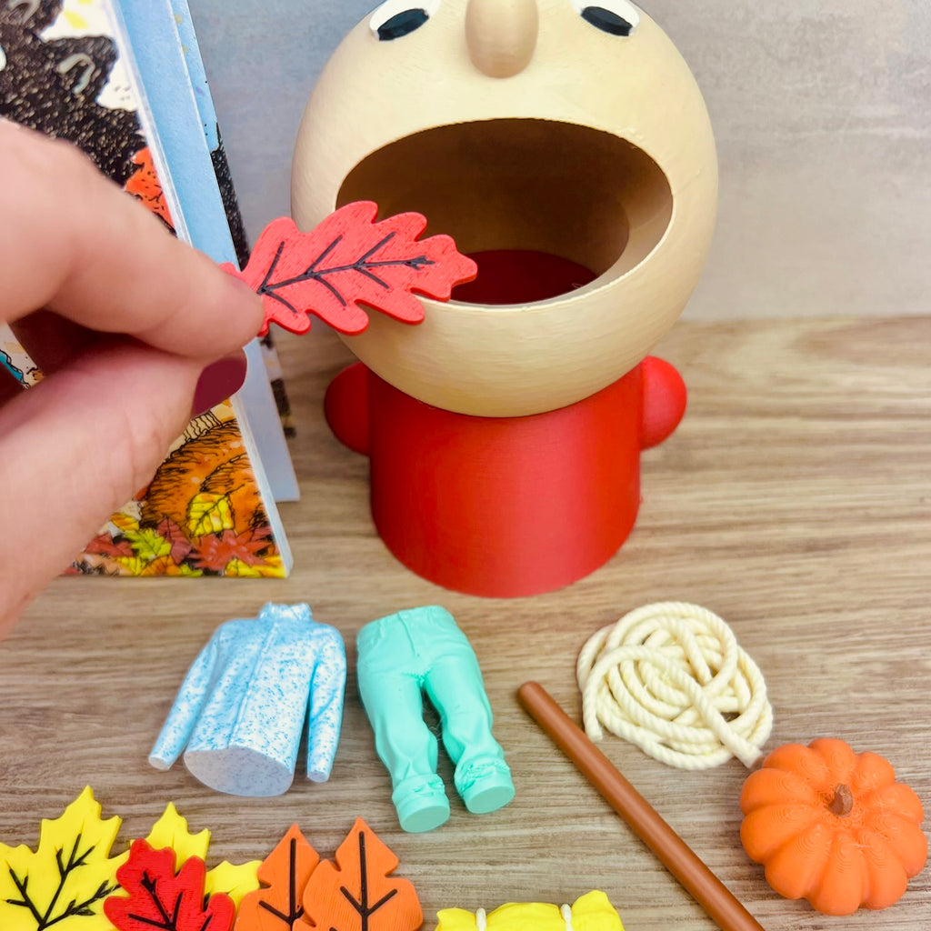 There Was An Old Lady Who Swallowed Some Leaves Read-Along Set (Fall/Autumn)